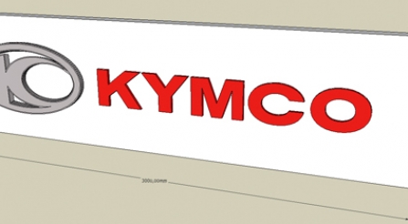 Kymco Enseigne magasin