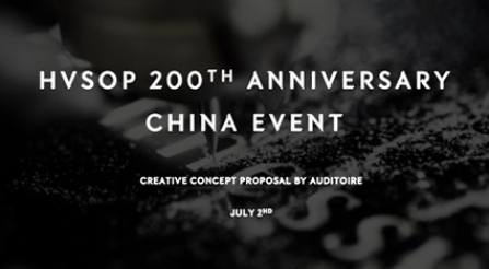 Hennessy –  HVSOP 200th Anniversary China Event