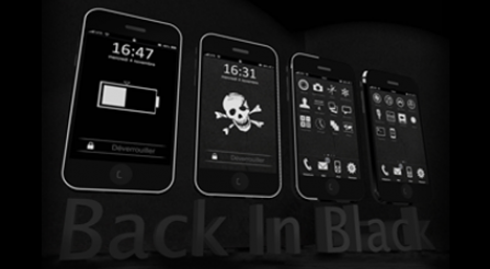 Back In Black theme pour iPhone/iPod Touch
